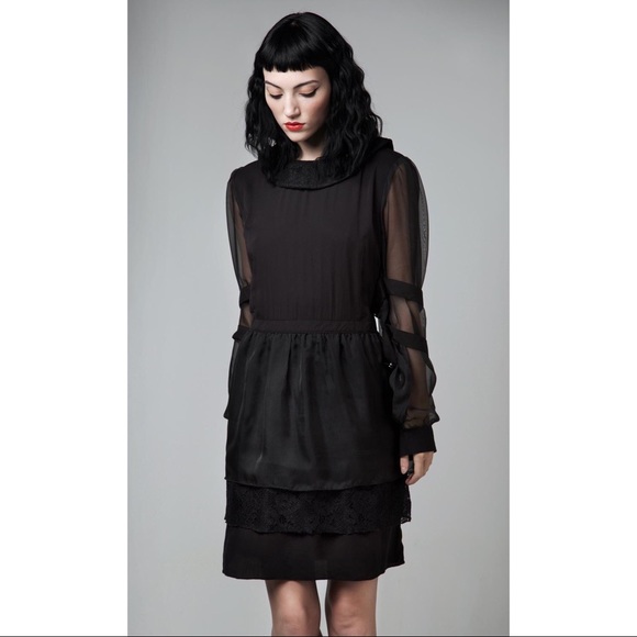 Dolls Kill Sceptic Gossimer dress - Picture 1 of 8